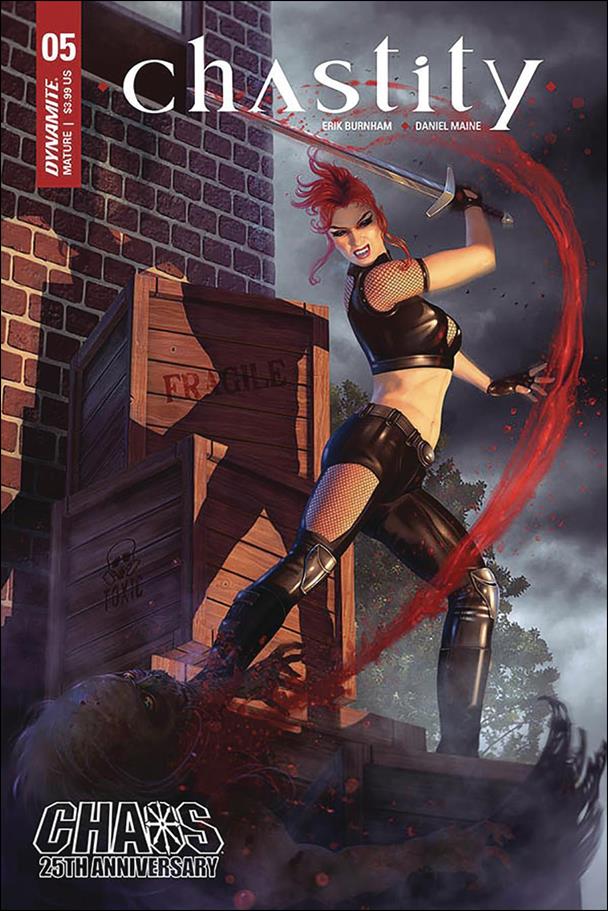 Chastity (2019) issue 5 Catherine Nodet Cover