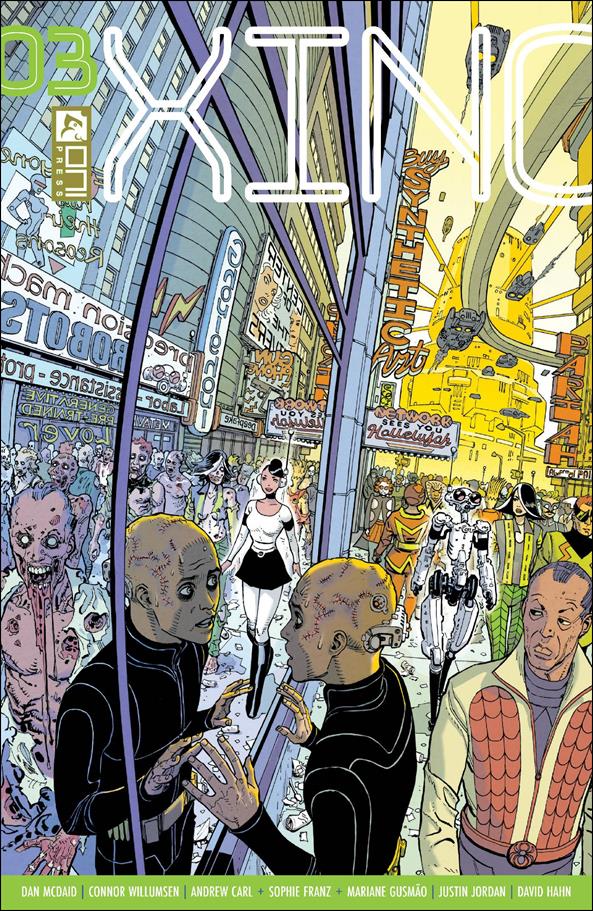 Xino issue 3-C Dustin Weaver Cover