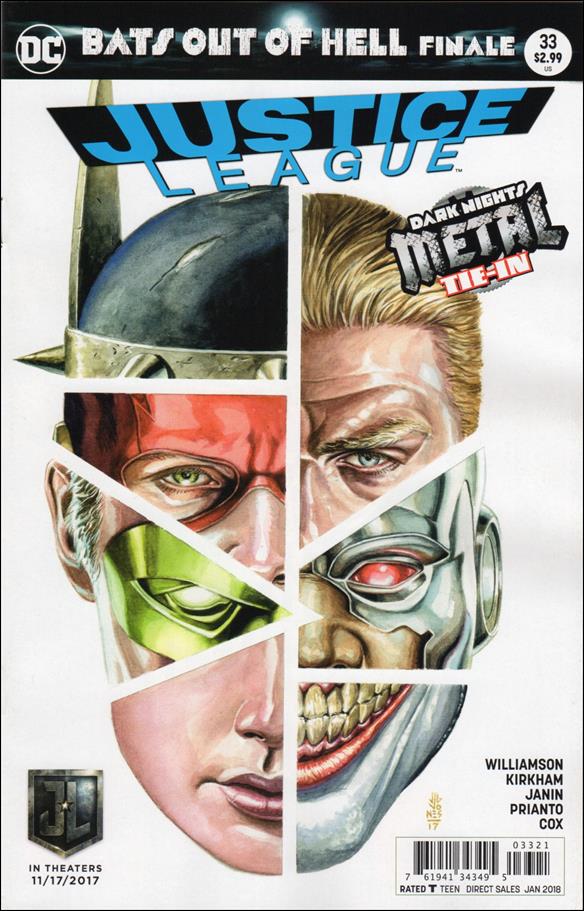 Justice League (2016) issue 33-B J.G. Jones Cover