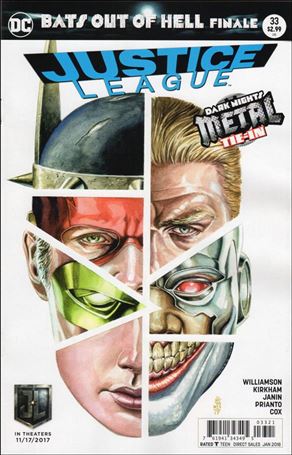 Justice League (2016) issue 33-B J.G. Jones Cover