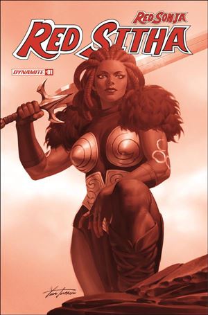 Red Sonja: Red Sitha issue 1-N Jung-Geun Yoon 1:25 Red Tint Cover