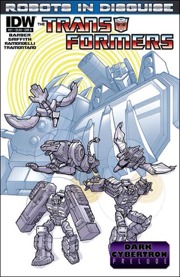 Transformers: Robots in Disguise (2012) issue 21 Andrew Griffith Cover