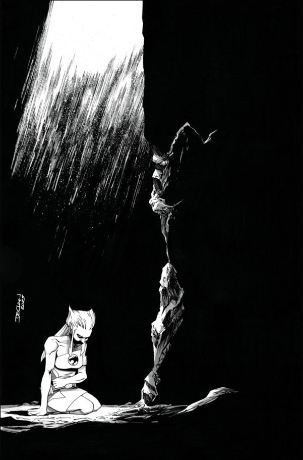 Thundercats: Lost issue 5-J Declan Shalvey B&W Virgin 1:15 Cover
