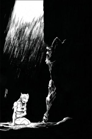 Thundercats: Lost issue 5-J Declan Shalvey B&W Virgin 1:15 Cover