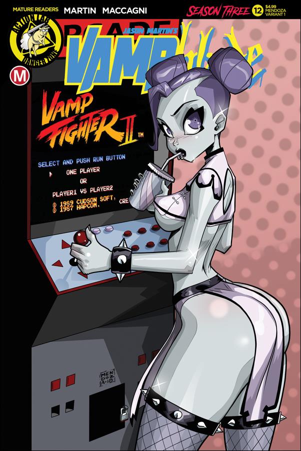 Vampblade Season 3 issue 12-E Dan Mendoza "Street Fighter" Standard Cover