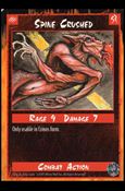 Rage Limited (Base Set) card 255 Spine Crushed 