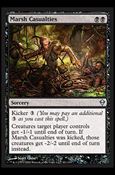 Magic The Gathering: Zendikar (Base Set) card 101 Marsh Casualties