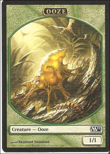 Magic the Gathering: 2011 Core Set (Token Subset) card 6 Ooze