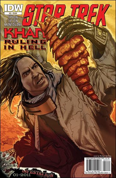 Star Trek: Khan Ruling in Hell  issue 3 Michael Stribling Cover