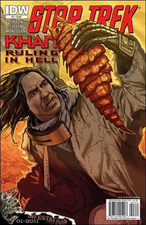 Star Trek: Khan Ruling in Hell  issue 3 Michael Stribling Cover