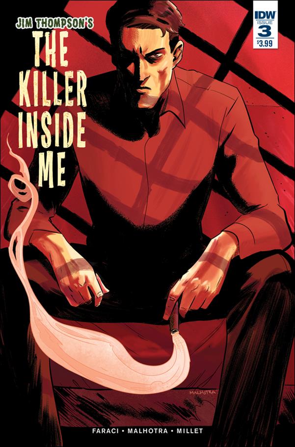 Jim Thompson's the Killer Inside Me issue 3 Vic Malhotra Cover