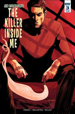 Jim Thompson's the Killer Inside Me issue 3 Vic Malhotra Cover