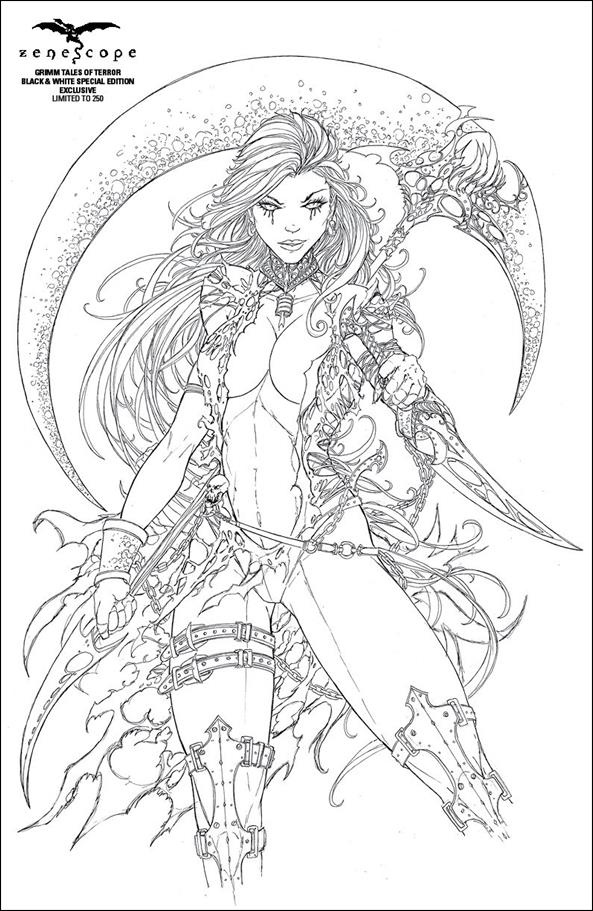 Grimm Tales of Terror Black & White Special Edition issue nn-D Jamie Tyndall Cover 1/250