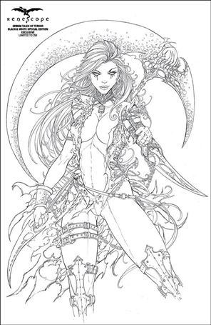 Grimm Tales of Terror Black & White Special Edition issue nn-D Jamie Tyndall Cover 1/250
