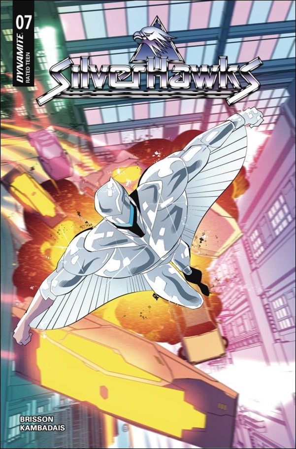 Silverhawks (2025) issue 7-E George Kambadais Cover