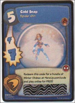 Super Hero Squad (Loot Card Subset) card 2 Cold Snap