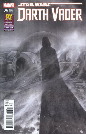 Darth Vader (2015) issue 7-B SDCC / Previews Black & White Cover 1/8000