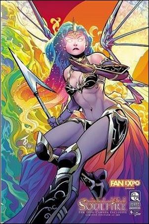 All-New Michael Turner's Soulfire issue 6-D Marcus To Fax Expo Canada Cover 1/200