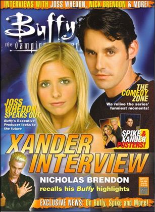 Buffy the Vampire Slayer Magazine issue 11 Buffy & Xander Cover