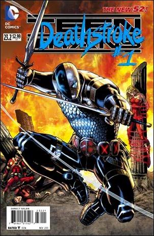 Teen Titans (2011) issue 23.2-B Deathstroke Standard Cover