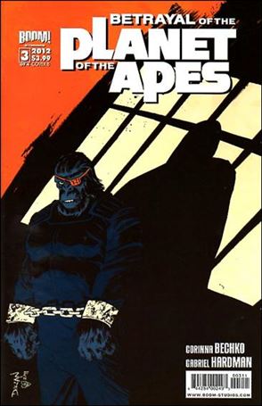 Betrayal of the Planet of the Apes issue 3-B Declan Shavley Cover
