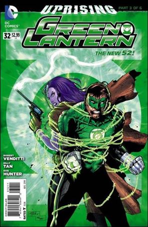 Green Lantern (2011) issue 32 Billy Tan Standard Cover