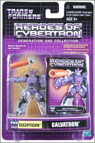 Transformers: Heroes of Cybertron (Generation One Collection) figure 14 Galvatron