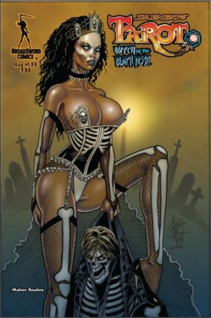 Tarot: Witch of the Black Rose issue 135-B Princess Tombstone Cover