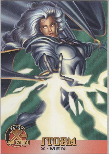 1996 Fleer X-Men International (Base Set) card 12 Storm