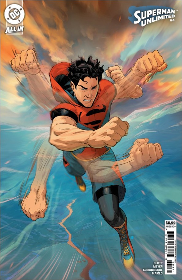 Superman Unlimited (2025) issue 4-E Ryan Benjamin 1:25 Cardstock Cover