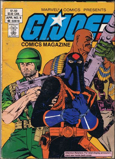 G.I. Joe Comics Magazine issue 9