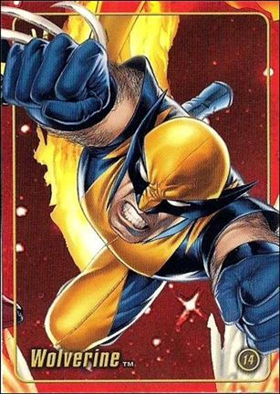Marvel Heroes Figure Factory: Series 2 (Base Set) card 14 Wolverine