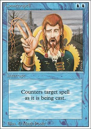 Magic the Gathering: Revised (Base Set) card 54 Counterspell