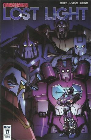 Transformers: Lost Light issue 17 Jack Lawrence Cover