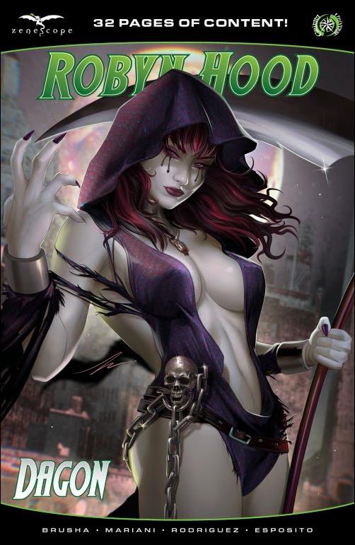 Robyn Hood: Dagon issue nn-D Jorge Meguro Cover