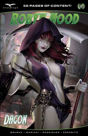 Robyn Hood: Dagon issue nn-D Jorge Meguro Cover