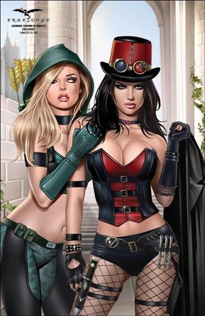 Jasmine: Crown of Kings issue 5-E Keith Garvey Zenescope Exclusive Cover 1/150