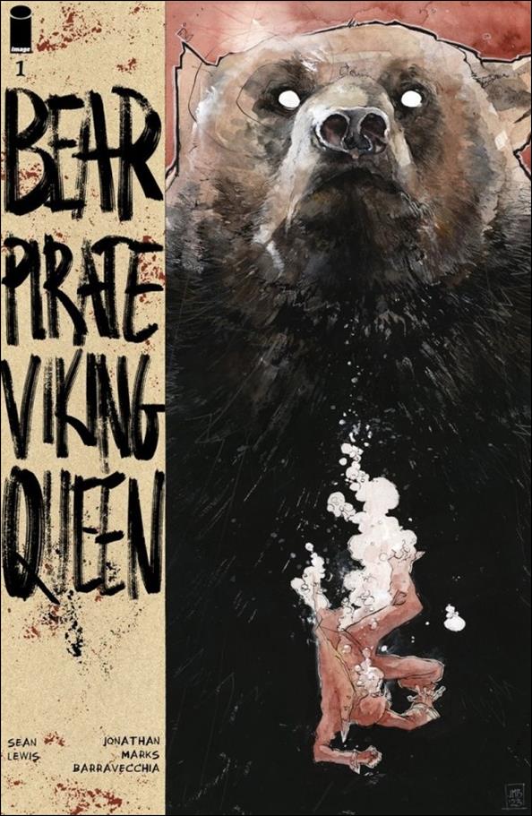 Bear Pirate Viking Queen (2024) issue 1 Jonathan Marks Cover