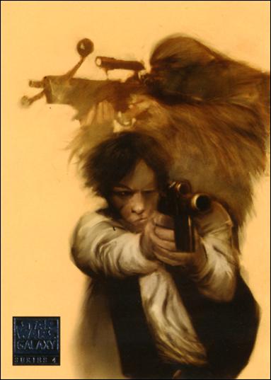 Star Wars Galaxy: Series 4 (Base Set) card 110 The Struggle Rages On