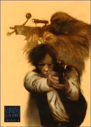 Star Wars Galaxy: Series 4 (Base Set) card 110 The Struggle Rages On