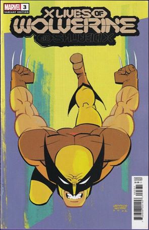 X Lives of Wolverine issue 3-E Leonardo Romero 1:25 Cover