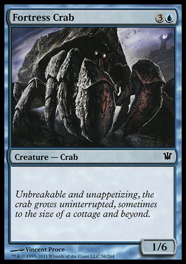 Magic the Gathering: Innistrad (Base Set) card 56 Fortress Crab