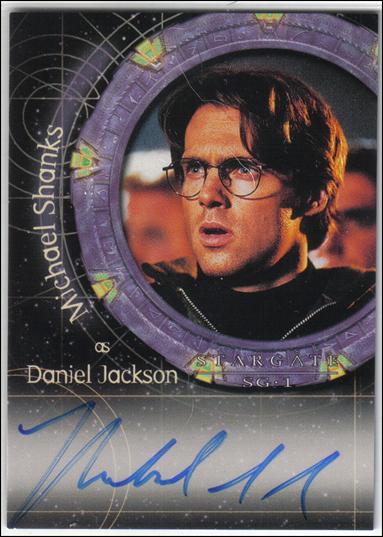 Stargate SG-1: Season 4 (Autograph Subset) card A13 Michael Shanks as Daniel Jackson