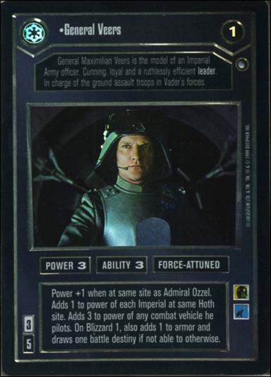 Star Wars: Reflections: A Collector's Bounty (Base Set) card 22 General Veers