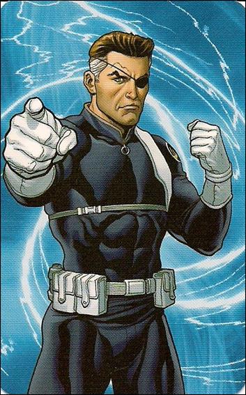 Marvel Universe: Exclusives (Promo) card FURY Nick Fury