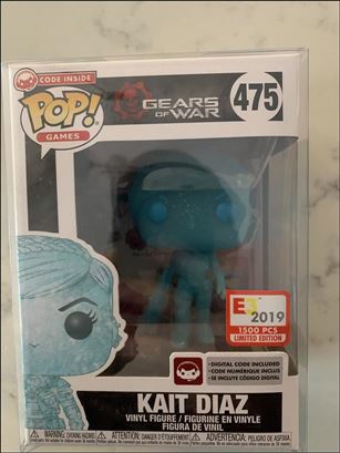 POP! Games figure 475-B Kait Diaz Translucent 1/1500