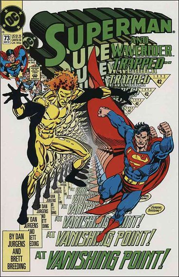 Superman (1987) issue 73 Green Logo Cover