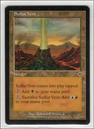 Magic the Gathering: Invasion (Base Set) card 328 Sulfur Vent