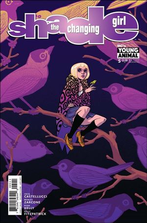 Shade, the Changing Girl issue 5 Becky Cloonan Cover