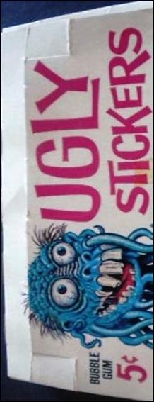 Ugly Stickers (1965) card 1 Sealed Box